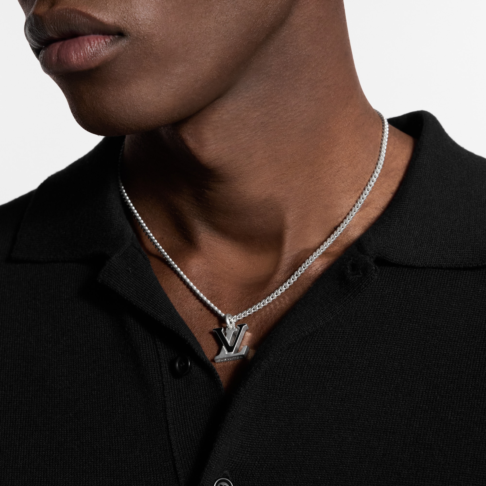 LV Spike Pendant - Luxury S00 Silver | LOUIS VUITTON